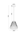 SPIDER * Colgante LED 20W 3000K
